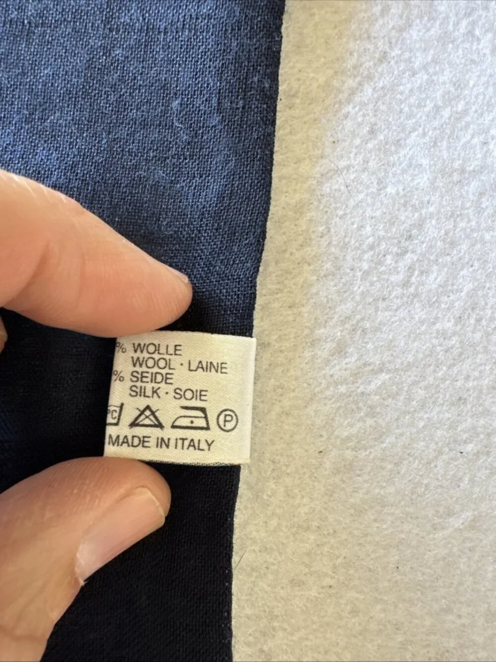 BMW Vintage M Style Silk Wool Scarf Germany